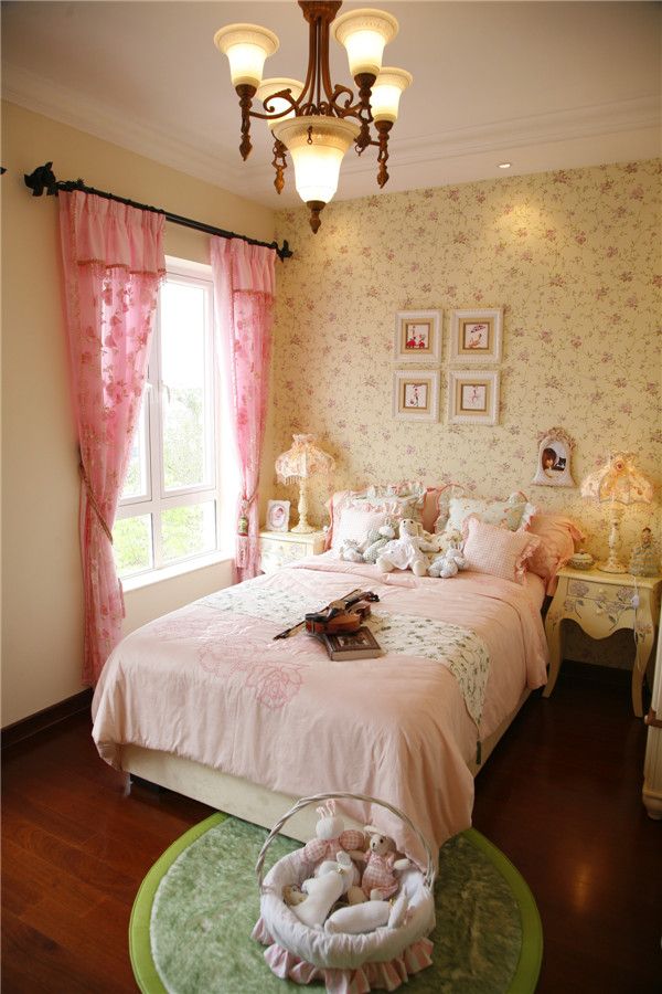 卧室图片来自湖南名匠装饰在悦湖山田园风格的分享