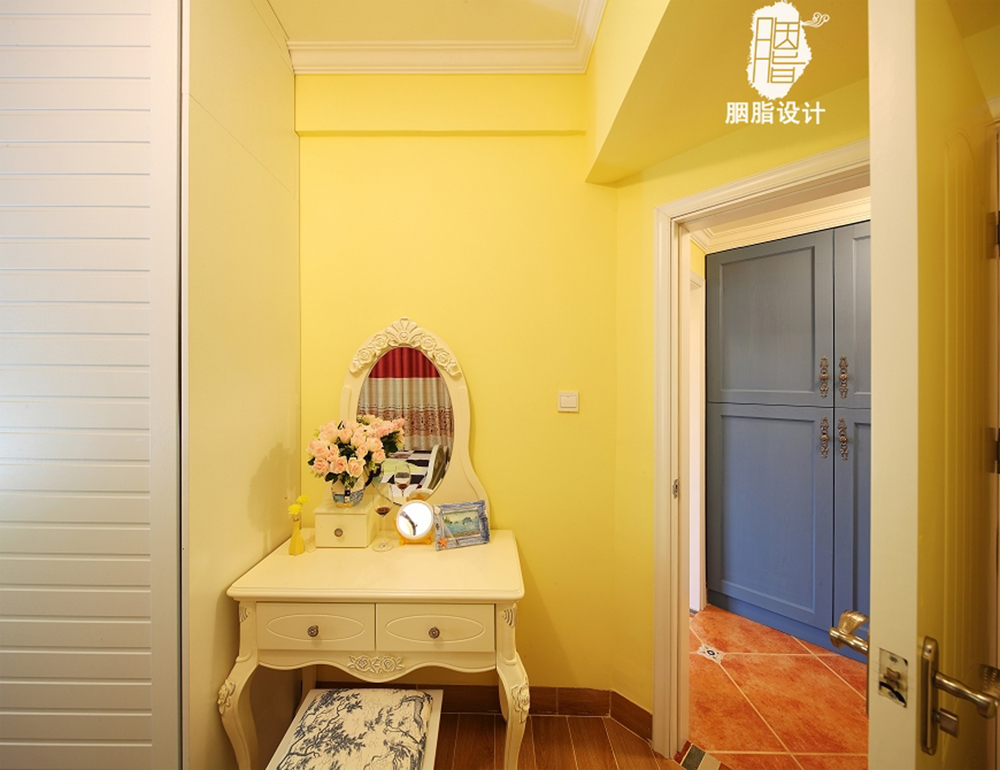 混搭 三居 白领 胭脂赖 胭脂设计 卧室图片来自设计师胭脂在艳阳下——地中海混搭田园风格的分享