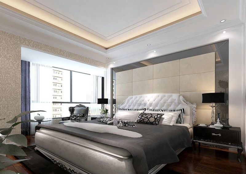 百仁安盛 160平米 现代欧式 三室 卧室图片来自cdxblzs在百仁安盛 160平米 现代欧式 三室的分享