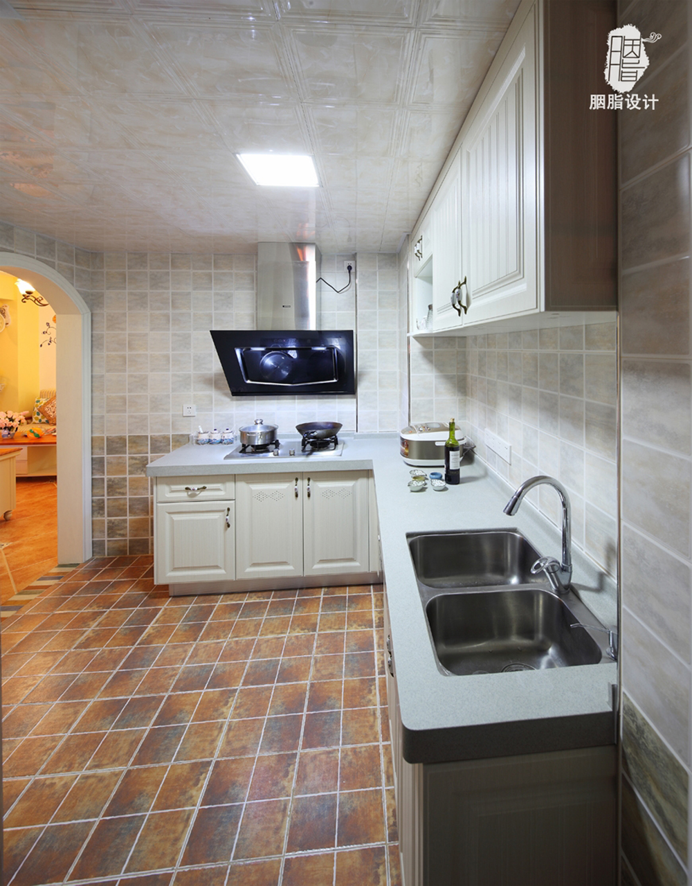 混搭 三居 白领 胭脂赖 胭脂设计 厨房图片来自设计师胭脂在艳阳下——地中海混搭田园风格的分享