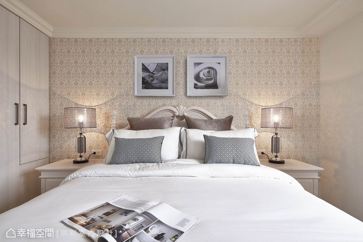 卧室图片来自幸福空间在149平时尚感美式住家的分享