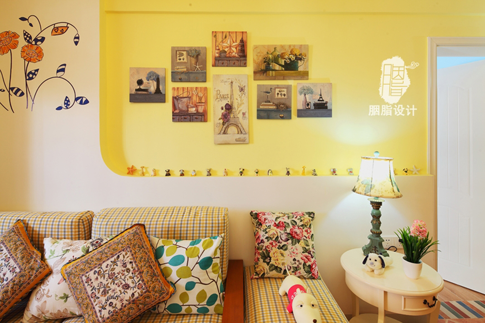混搭 三居 白领 胭脂赖 胭脂设计 客厅图片来自设计师胭脂在艳阳下——地中海混搭田园风格的分享