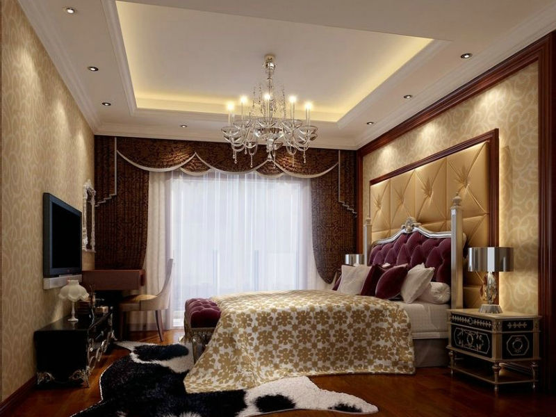 汉嘉国际 150平米 现代欧式 四室 卧室图片来自cdxblzs在汉嘉国际 150平米 现代欧式 四室的分享