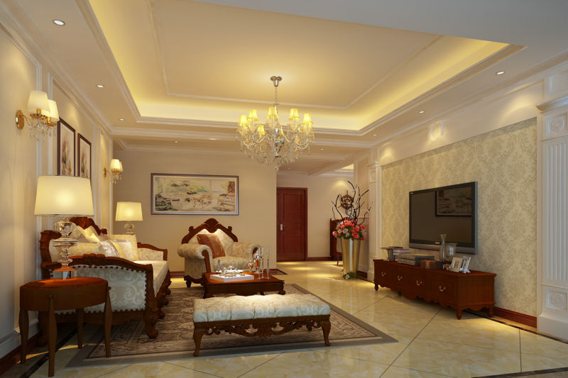 汉嘉国际 150平米 现代欧式 四室 客厅图片来自cdxblzs在汉嘉国际 150平米 现代欧式 四室的分享