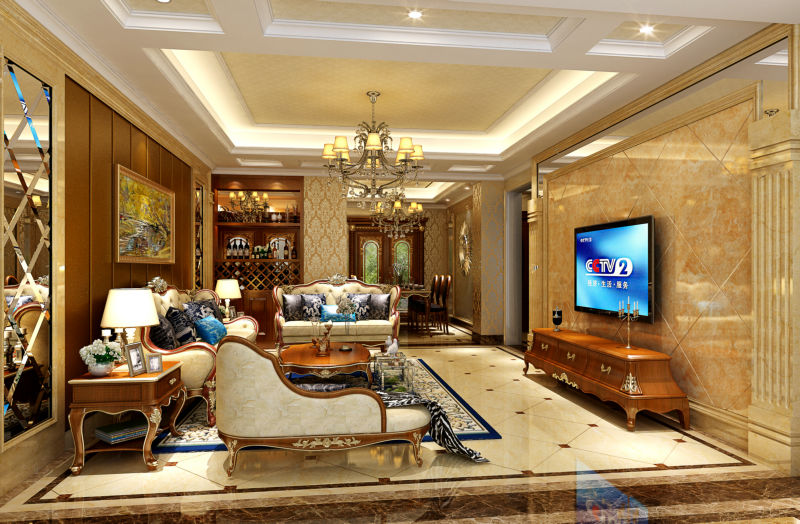 龙泉艺锦湾 260平米 现代欧式 复式 客厅图片来自cdxblzs在龙泉艺锦湾 260平米 现代欧式的分享