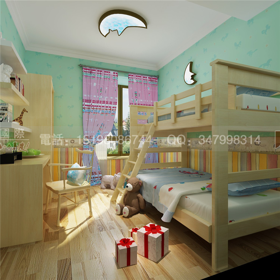 桐梓林壹号 欧式风格 儿童房图片来自bfsdbfd在中建·桐梓林壹号—欧式风格的分享