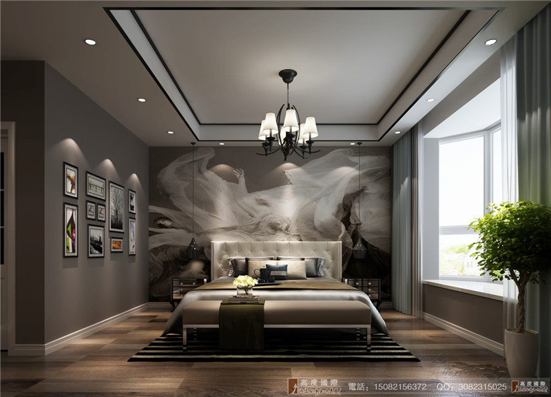 高度国际 卧室图片来自成都高端别墅装修瑞瑞在现代简约----成都高度国际装饰的分享