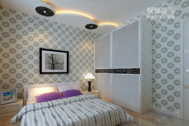 简约 白领 三居 卧室图片来自四川标筑装饰公司在师大现代花园的分享