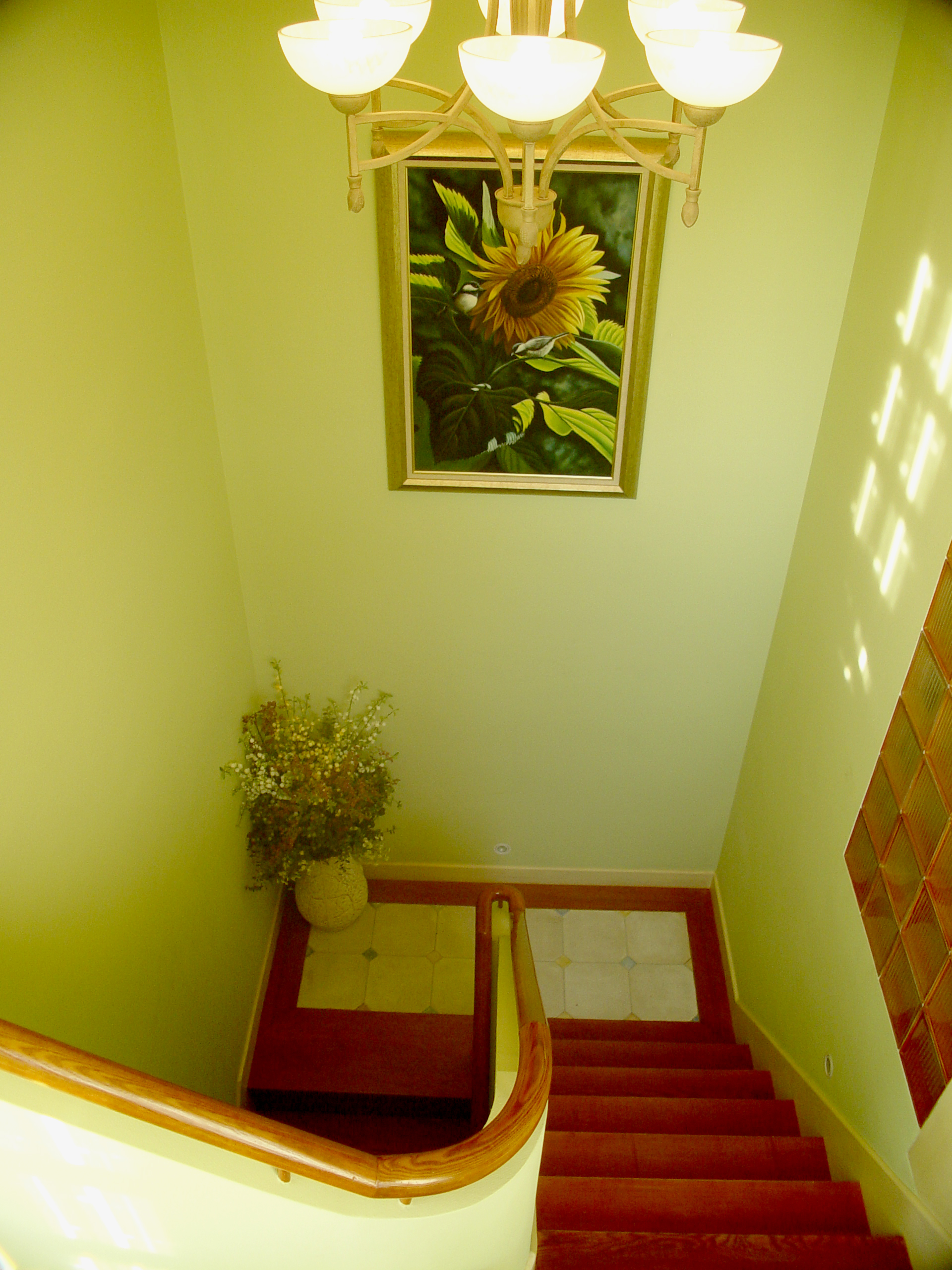 楼梯图片来自紫禁尚品国际装饰公司在美式乡村风格的分享