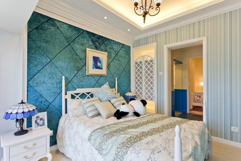 光华逸家 106平米 地中海式 三室 卧室图片来自cdxblzs在光华逸家 106平米 地中海式 三室的分享