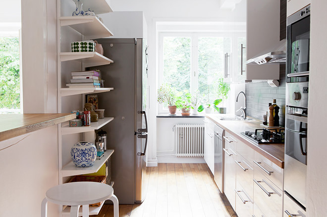 厨房图片来自周楠在阳光明媚正能量迷你一居的分享