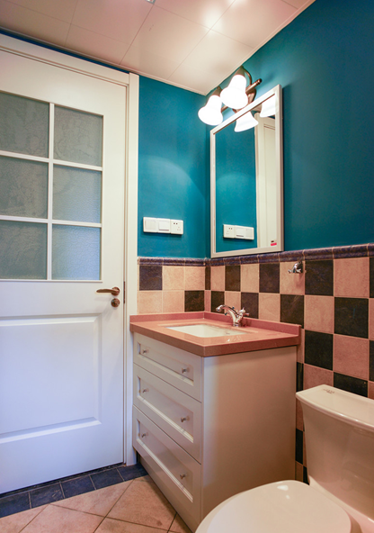 欧式 三居 混搭 小资 白领 卫生间图片来自武汉实创装饰在home, sweet home，137平简美的分享