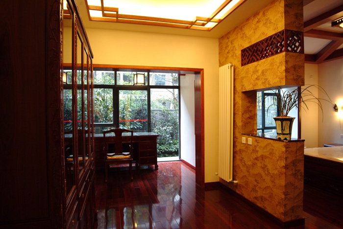 天府江南 180平米 现代中式 平层 客厅图片来自cdxblzs在天府江南 180平米 现代中式 平层的分享