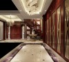 泗泾颐景园别墅户型装修美式风格设计方案展示——上海聚通装潢！