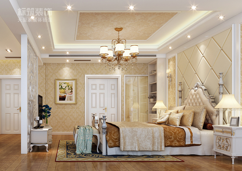 现代 欧式 标筑 设计 卧室图片来自四川标筑装饰公司在邑都上城-现代欧式的分享