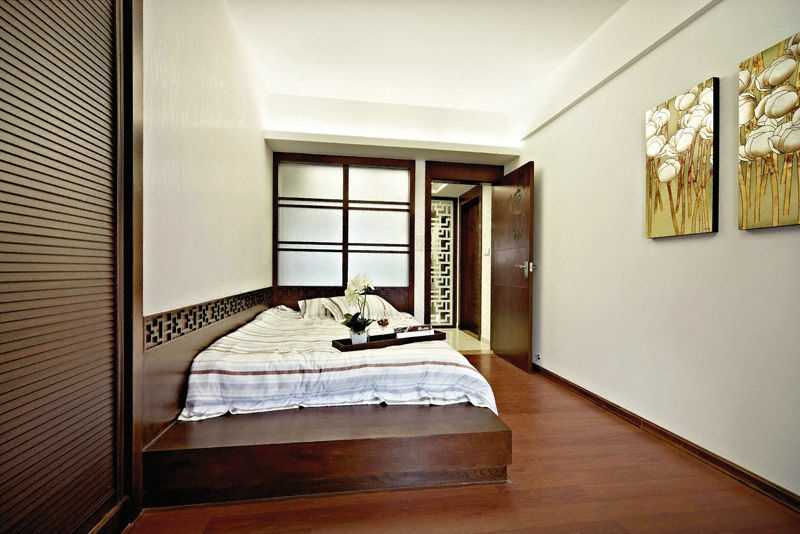 翡翠城 128平米 现代中式 三室 卧室图片来自cdxblzs在翡翠城 128平米 现代中式的分享