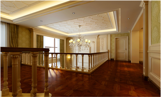 欧式 别墅 楼梯图片来自郑国超在蓝堡湾欧式风格欣赏的分享