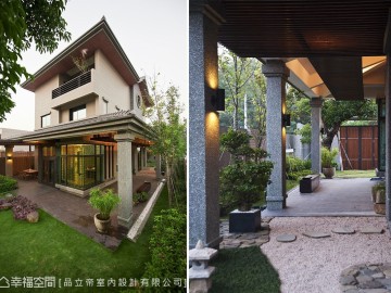 500平禅味东方自建宅的闲静生活