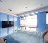 卧室设计：
不同于其他房型使用布帘与纱帘，次主卧使用蜂巢帘作为遮光的媒介，其隔热效能与保温效果，更能维持室内空间的恆温姓。