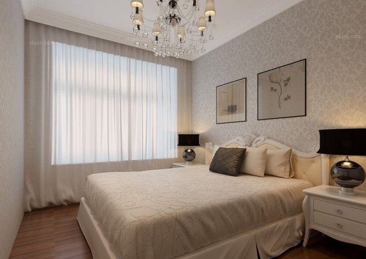 卧室图片来自半岛e家在简洁实用的混搭风格的分享