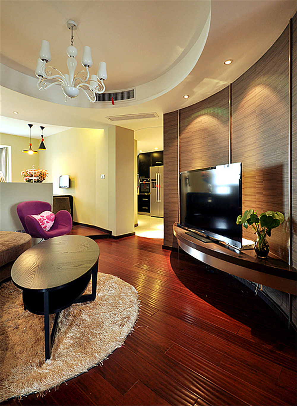 简约 三居 白领 客厅图片来自天津科艺隆装饰在科艺隆-红磡公寓-现代简约-127平的分享