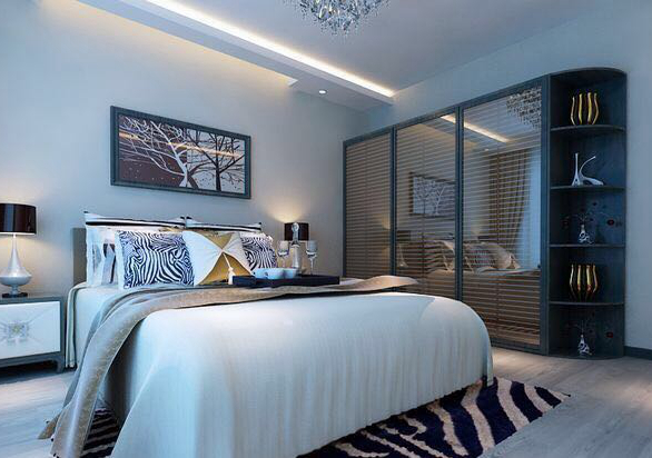 三居 卧室图片来自百家装饰小王在金地长青湾126平的分享