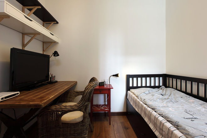 二居 卧室图片来自四川岚庭装饰工程有限公司在71㎡古色古香2室实景赏析的分享