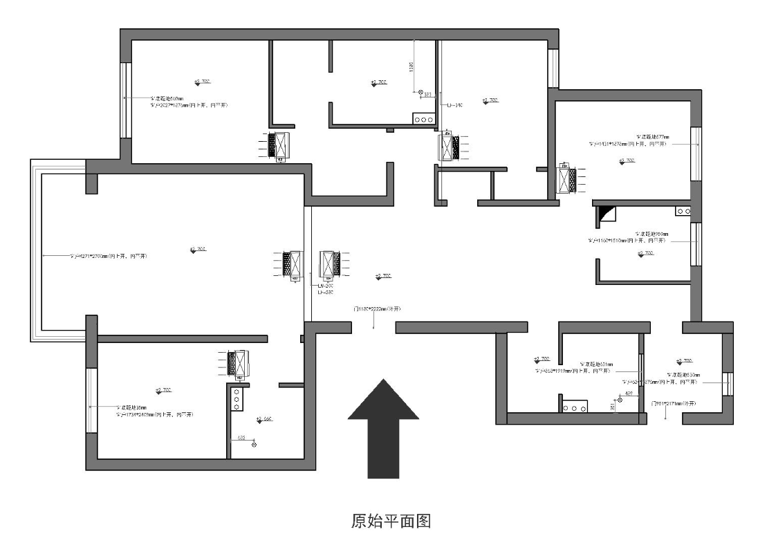 刘杨成 刘杨 户型图图片来自交换空间刘杨成室内设计师在中信城简单大气简欧风的分享