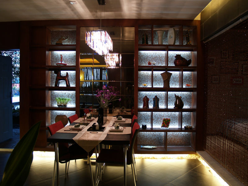 南城都汇 89平米 现代中式 二室 餐厅图片来自cdxblzs在南城都汇 89平米 现代中式 二室的分享