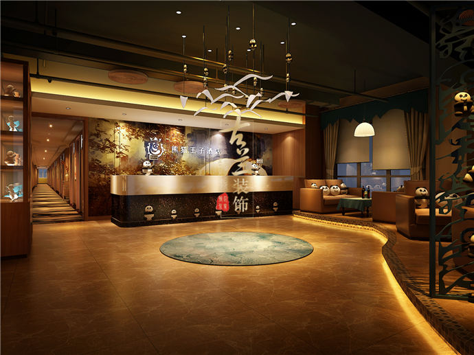 成都酒店 主题酒店 其他图片来自成都_古兰装饰在成都米瑞熊猫酒店设计案例的分享