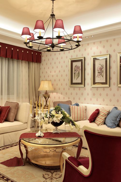 日升装饰 客厅图片来自装修设计芳芳在美式田园风格的分享