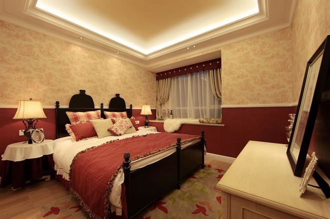 日升装饰 卧室图片来自装修设计芳芳在美式田园风格的分享