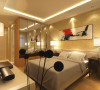soho现代城（175平）现代简约风格案例卧室效果图展示