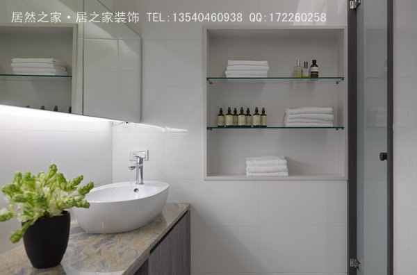 现代风格 三居 卫生间图片来自居之家装饰有限公司在华润24城-现代风格的分享