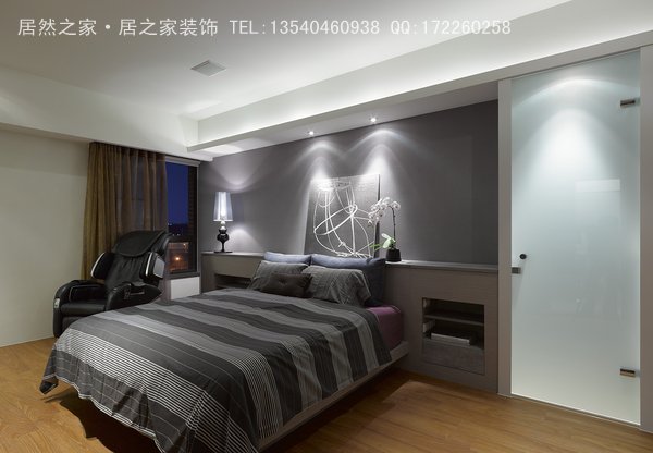 现代风格 三居 卧室图片来自居之家装饰有限公司在华润24城-现代风格的分享