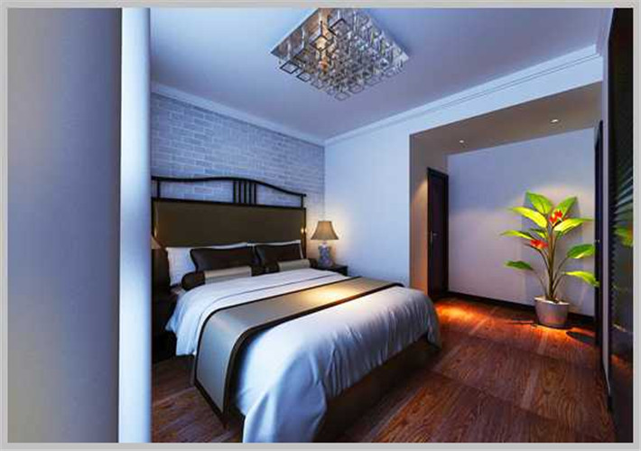 三居 卧室图片来自百家装饰小王在惠民馨苑123平的分享