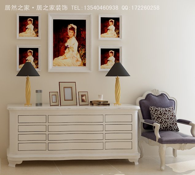 欧式 三居 客厅图片来自居之家装饰有限公司在犀浦-欧式风格的分享