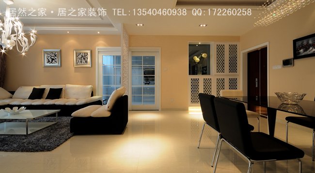 后现代风格 三居 客厅图片来自居之家装饰有限公司在华润24城-后现代风格的分享