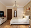卧室：以简约的线条代替复杂的花纹，采用更为明快清新的颜色，既保留了古典欧式的典雅与豪华，又更适应现代生活的休闲与舒适。