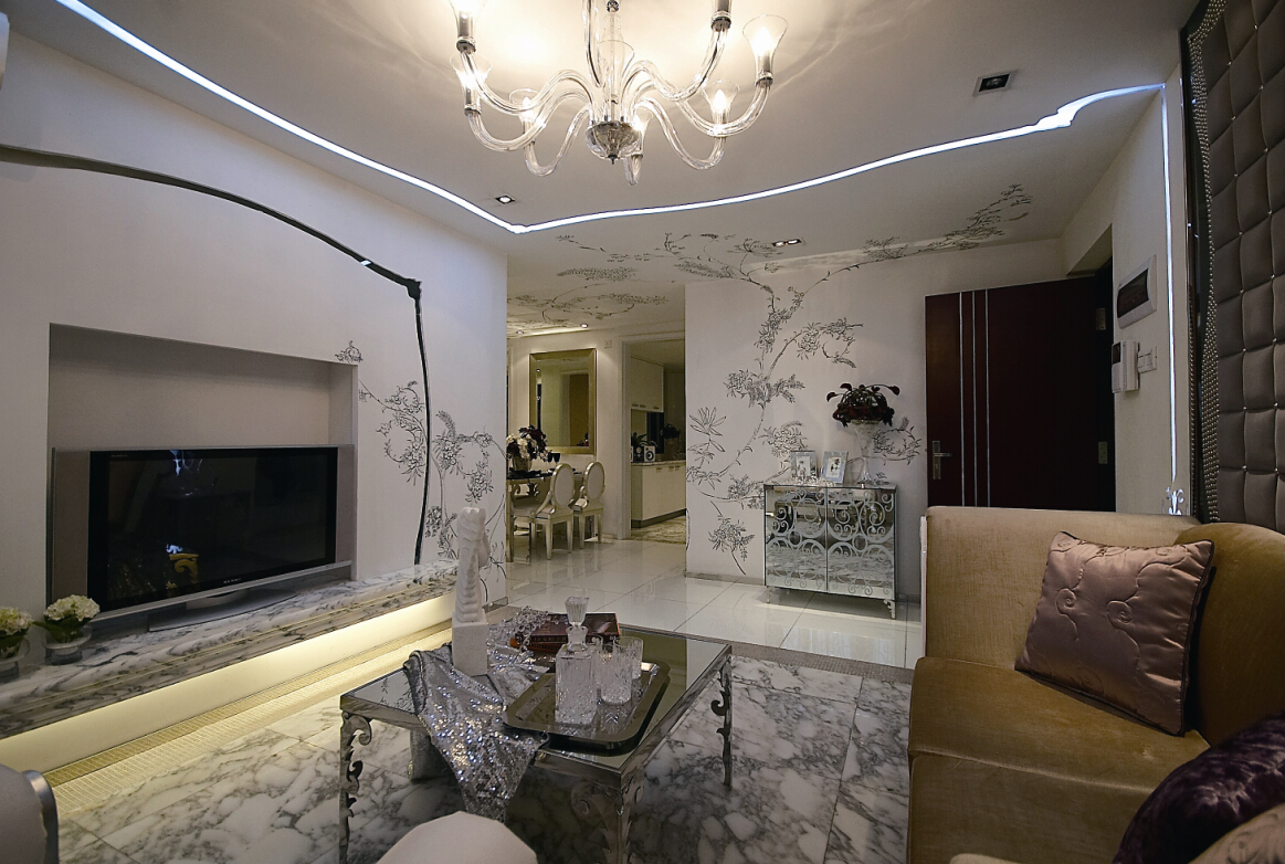 简约 欧式 客厅图片来自紫禁尚品设计师李擎在金地朗悦的分享