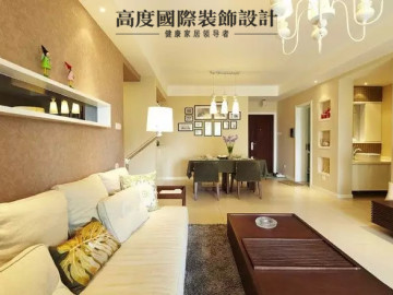 120平米简约却又不失华丽与优雅