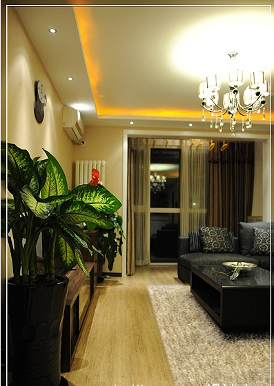 客厅图片来自超凡装饰邓赛威在祝福红城125平装修大气风格的分享