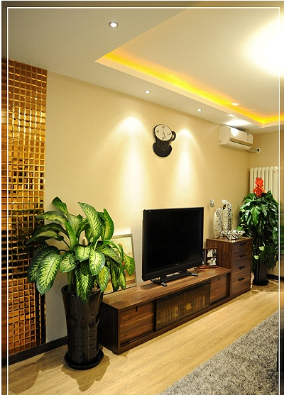 客厅图片来自超凡装饰邓赛威在祝福红城125平装修大气风格的分享