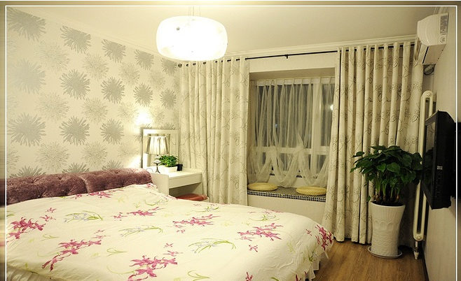 卧室图片来自超凡装饰邓赛威在祝福红城125平装修大气风格的分享