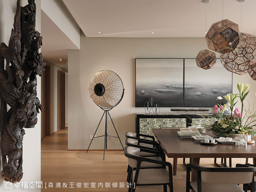 餐厅图片来自幸福空间在495平细品幽静内敛的东方美学的分享