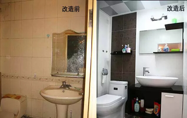 欧式 二居 白领 小资 80后 卫生间图片来自实创苗苗在【西安实创】老房惊人改造的分享
