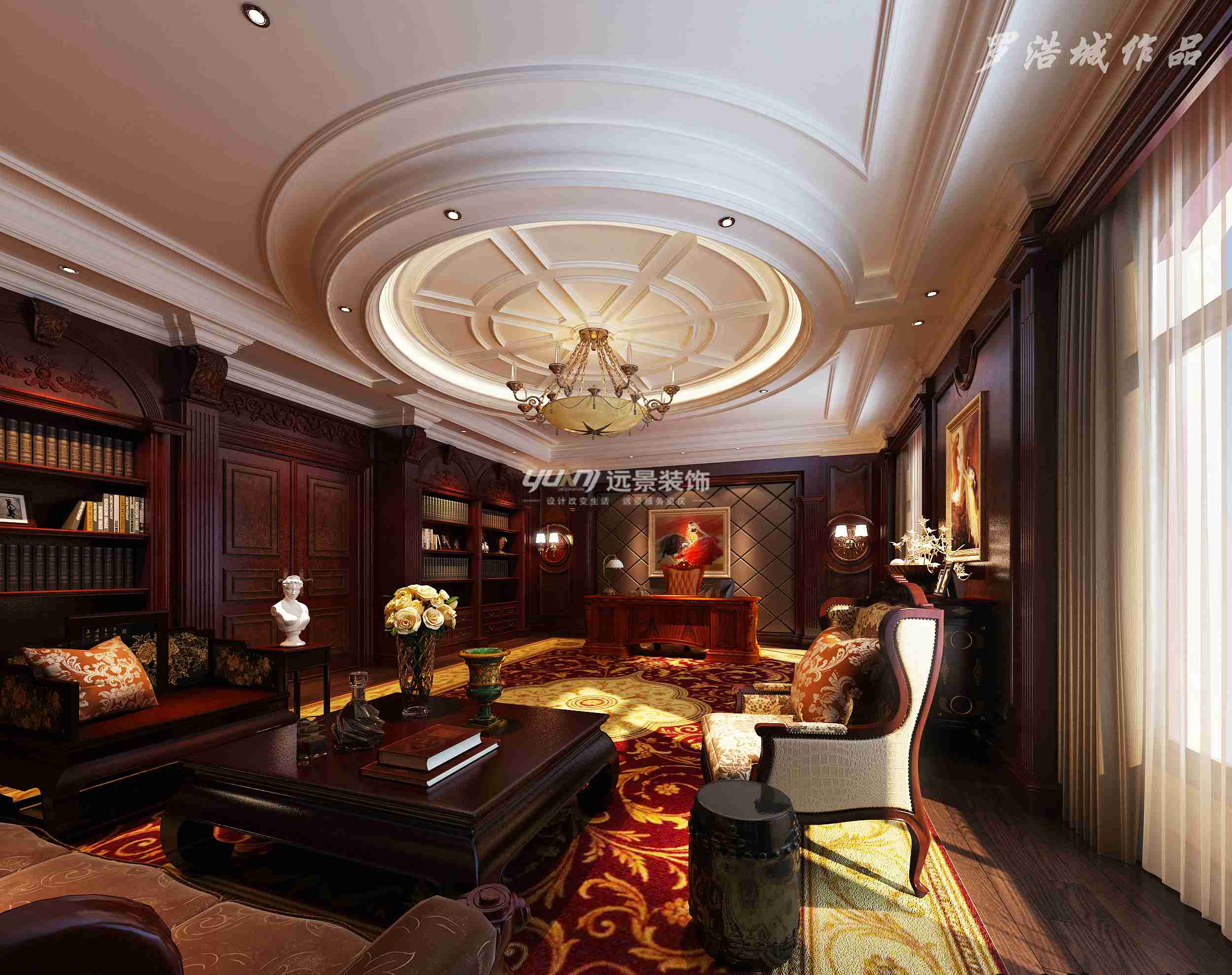 新古典 客厅图片来自重庆远景装饰_张其斌在重庆保利高尔夫 新古典风格的分享