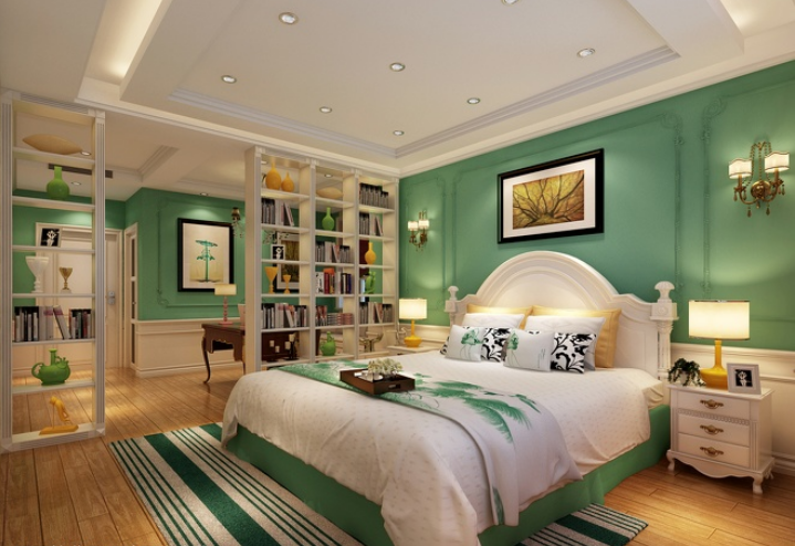 欧式 别墅 卧室图片来自超凡装饰邓赛威在正商玉兰谷250平装修案列请欣赏的分享