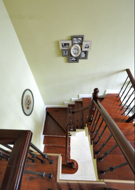 楼梯图片来自超凡装饰邓赛威在怡丰森林湖260平混搭风格的分享
