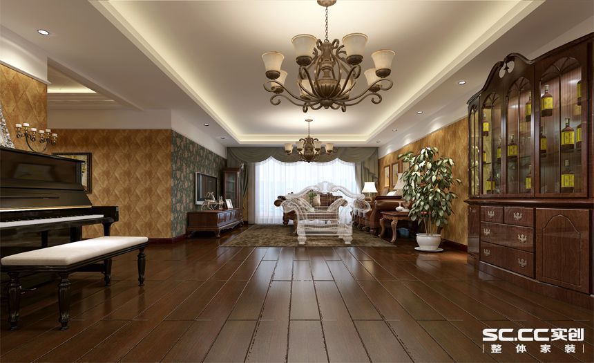简约 欧式 三居 白领 收纳 80后 小资 客厅图片来自实创装饰百灵在和谐欧式装修160平米朝庭公寓的分享